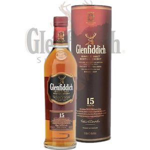 WHISKY BOURBON SCOTCH Whisky - Glenfiddich 15 ans