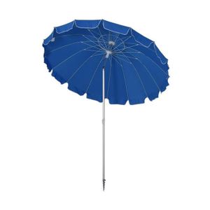 PARASOL Parasol rond inclinable SUNY bleu