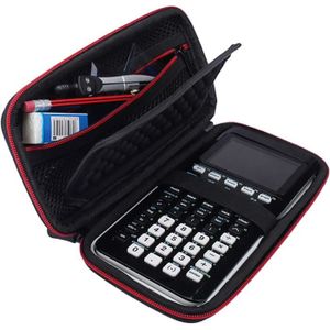 Coque ProCase Hard EVA pour Texas Instruments Ti-84 Plus Durable Stockage de Voyage Housse de Protection pour Ti-84 Ti-83 Ti-85 Ti-89 Ti-82 Plus/C Calculatrice Graphique CE et Plus Noir 