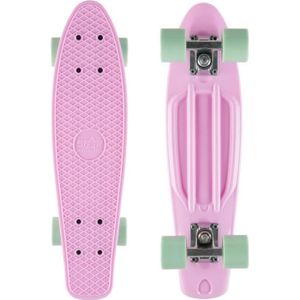 SKATEBOARD - LONGBOARD STAR-SKATEBOARDS | Skateboard 60 mm | Vintage Cruiser Board | pour enfants de 8 ans | garçons et filles | Rose