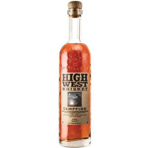 WHISKY BOURBON SCOTCH WHISKY-BOURBON-SCOTCH HIGH WEST WHISKEY CAMPFIRE 7