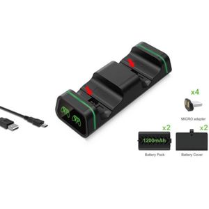 Chargeur + Batterie VENOM Xbox Station de Charge Double