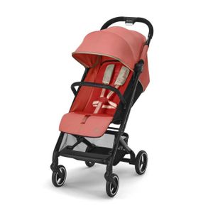 POUSSETTE  Poussette citadine compacte BEEZY Hibiscus Red CYBEX - De la naissance à 4 ans - Rouge