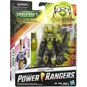 FIGURINE - PERSONNAGE HASBRO - Power Rangers - Cybervillain Roxy - Figur
