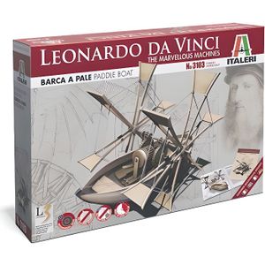 VOITURE À CONSTRUIRE Maquette ITALERI - Leonard de Vinci - Garçon - 15 ans - Plastique - Lego Technic - Jouet - Intérieur