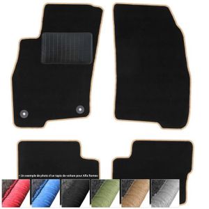 Tapis De Sol Pour Alfa Romeo Giulietta 2010-2020 – Lot De 4, Velours, Antidérapants, Protection Maximale - 8