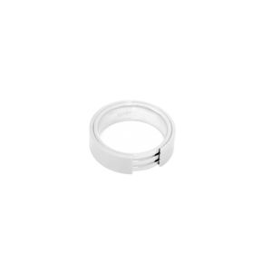 Bague Homme Acier Inoxydable Noir Ruthenium - Taille 58, Neuve Dans Son Emballage