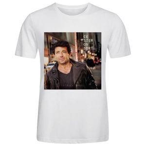 T-SHIRT I LOVE PATRICK BRUEL taille de XS a L femme