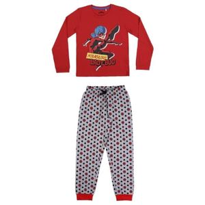 PYJAMA Ensemble pyjama Miraculous Ladybug enfant fille rouge coccinelle