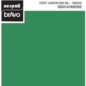 PEINTURE - VERNIS Aérosol peinture professionnelle vert jardin 600 ml, NESPOLI