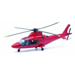 AVIATION Véhicule Miniature - NEW RAY - Hélicoptère Aw 109 Agusta - Rouge/blanc - Echelle 1/43