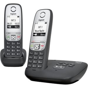 Téléphone fixe A415A Duo Téléphones Sans Fil Répondeur Ecran (Pro