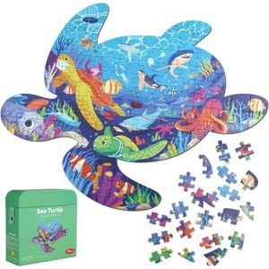 PUZZLE Puzzle Tortue de Mer pour Enfants, Puzzle de 108 P