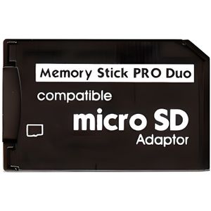 Micro Sd Tf à MS Pro Duo Adaptateur Memory Stick 