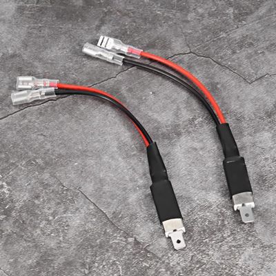 KATUR Lot De 2 Faisceaux H1 Adaptateurs LED - Câbles Conversion Phares Antibrouillard Avec Connecteur Prise - Plug & Play 12V-24V