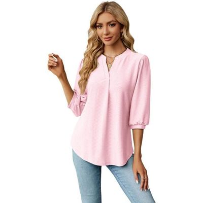 Chemisier Ariat Femme XL - Rouge, Bleu, Blanc - Imprimé Canards Et Chevaux - Volants