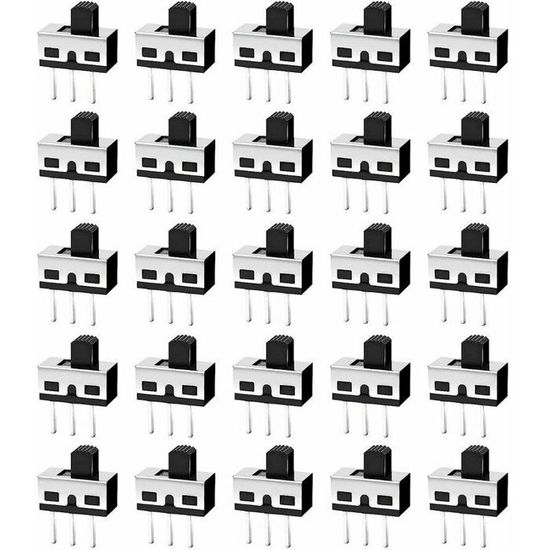 Lntyq Lot de 6 interrupteurs à bascule professionnels, avec Lntyq Lot de 6 interrupteurs à bascule professionnels, avec