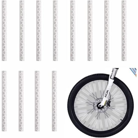 Réflecteurs à rayons de vélo – pack 12 – CHARCOAL – LAPADD