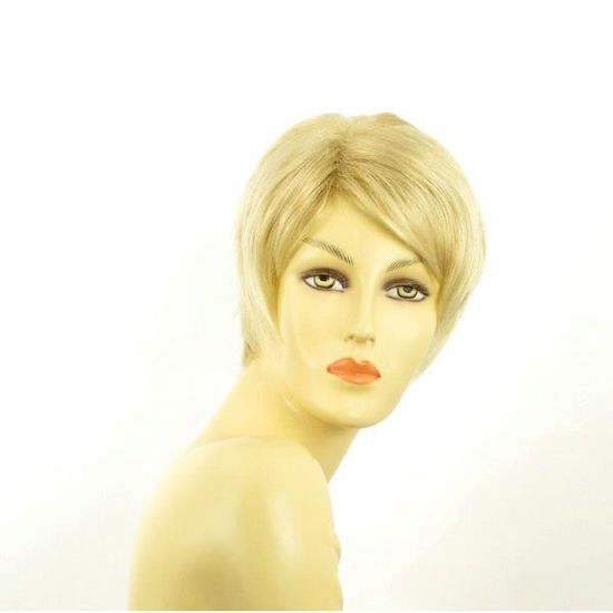 Perruque Blonde Doré Méchée Avec Bandeau - Amanda - Synthétique Mi-longue - Bonnet Moyen - Neuve Avec étiquettes