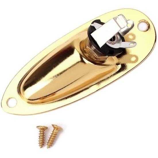 Guitare Coulissante 51mm Inox Acier Coulissante Acoustique Guitare Doigt Coulissante Doré