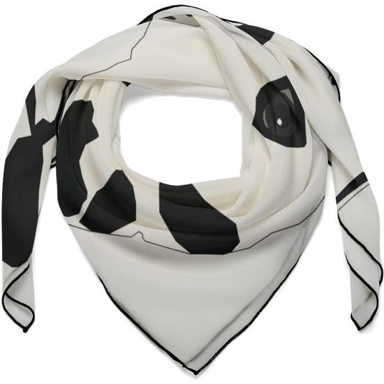 Écharpe Carrée Légère Et Lisse Bandanas Avec Motif Drapeau