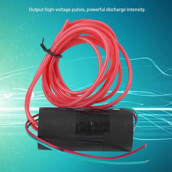 Générateur Haute Tension 20 000 V GANCEI - Module 12V Pour Pulvérisateur électrostatique - Sortie Réglable 15-20 KV - Compact 60x70x30 Mm - Pour Agriculture, Bricolage Professionnel