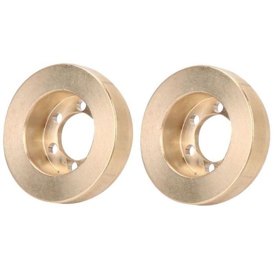 Contrepoids RC Laiton Pour Traxxas -4 - Blocs De Roue 40mm Améliorant Équilibre Et Stabilité