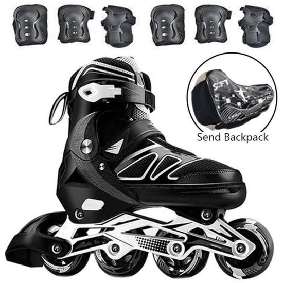Rollers en Ligne Ajustables Patins Roues Align es Confortables