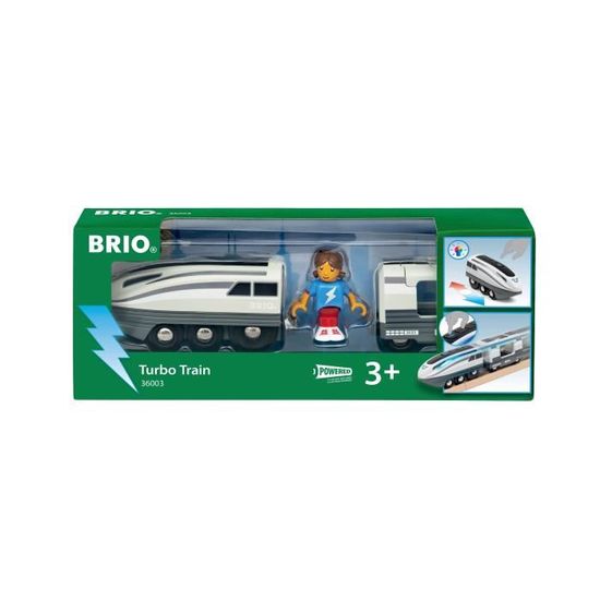 Locomotive Rechargeable Usb BRIO - Train Lumineux Pour Circuit Bois, Enfant 3 Ans+ Cadeau Enfant