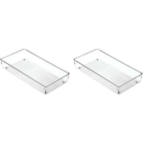 IDesign Linus Boite Stockage Pour Tiroir, Grande Boite De Classement