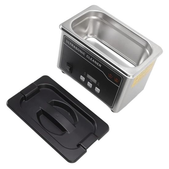 Nettoyeur à Ultrasons Nedis ICO - Capacité 600 Ml - Pour Bijoux, Lunettes, Petits Objets