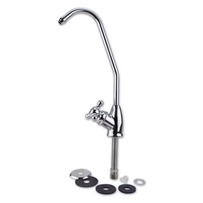 Finerfilters Chrome Robinet Bobble pied Filtre à eau