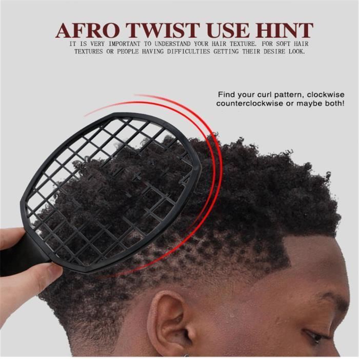 peigne hommes peigne cheveux bouclés vente Braid professionnel PermStyling peigne peigne YSS90416082BK