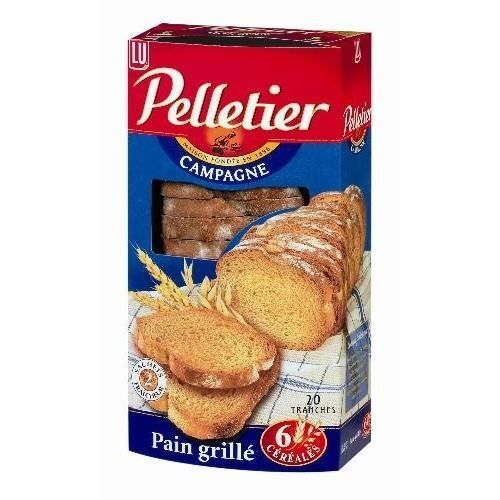 LU PELLETIER - Grillé Froment 24 T Campagne 240G - Lot De 4