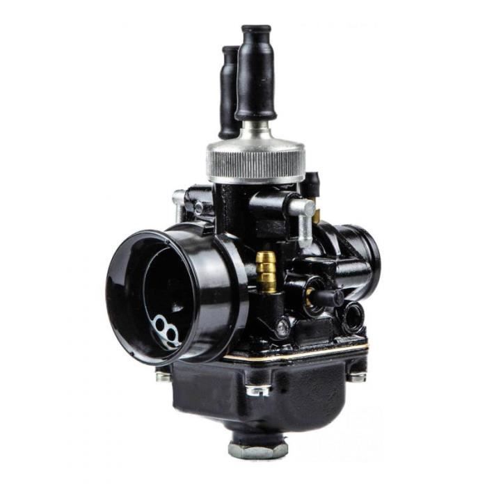 Mota Carburateur PHBG 21 mm Racing Black Edition DS Noir en aluminium 2 Temps Moto Scooter Quad 50cc carbu starter à câble graissage