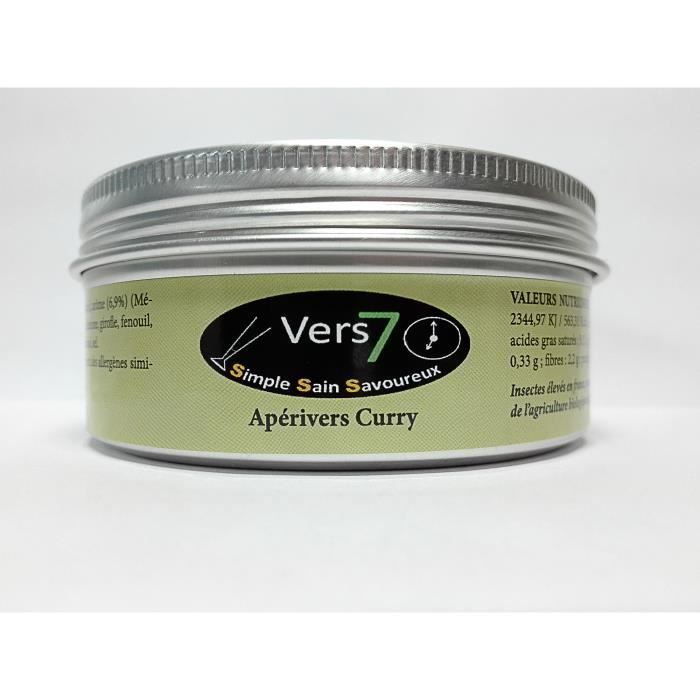 Insectes comestibles - Curry 25 g