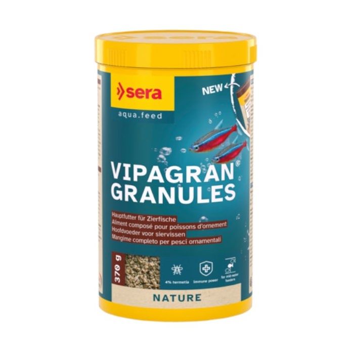 Nourriture Granulé Poisson Sera Vipagran 1000 Ml