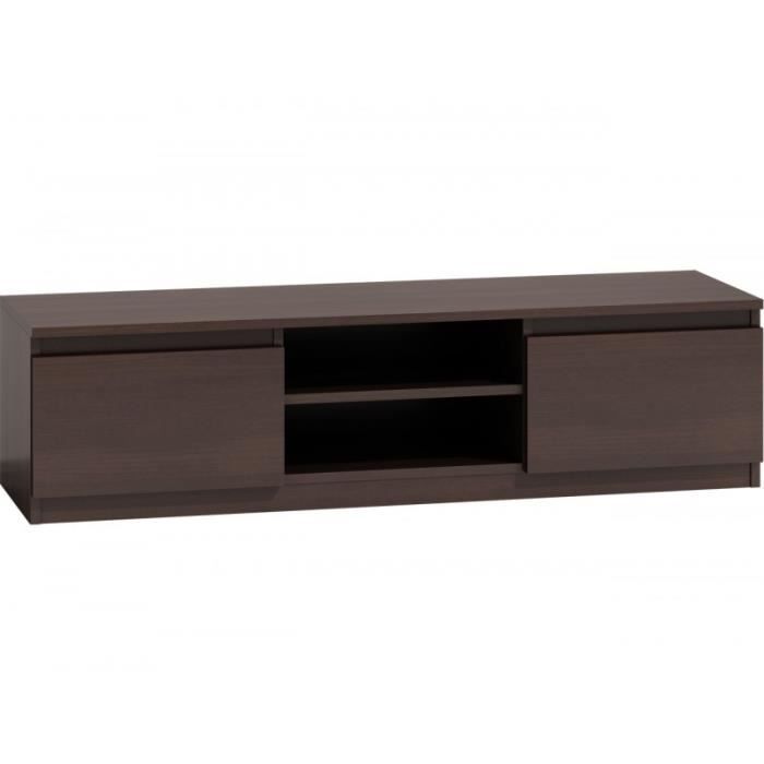 Meuble TV 140 cm wenge Meuble de salon
