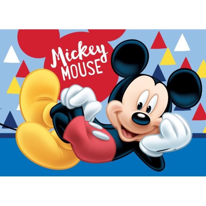 Jerry Fabrics Mickey & Friends 17BM303 Tapis de bain antidérapant avec mousse à mémoire de forme Taille 40x60 cm PVC-Polyester
