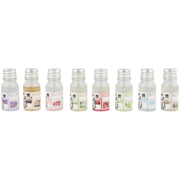 Ensemble d'huile parfumée - 8 parfums - 8 Pièces 10 ML - Huile parfumée