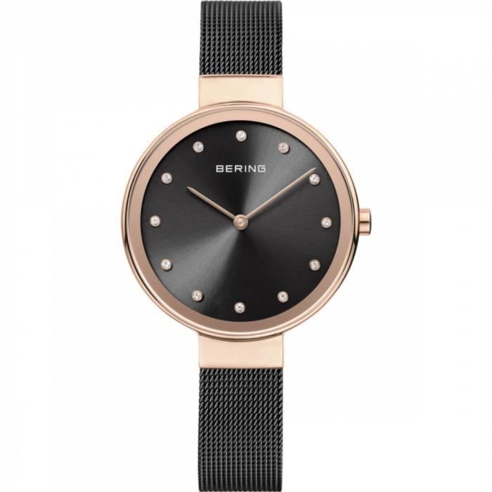 WATCH BERING STEEL BLACK BLACK WOMAN 12034-166