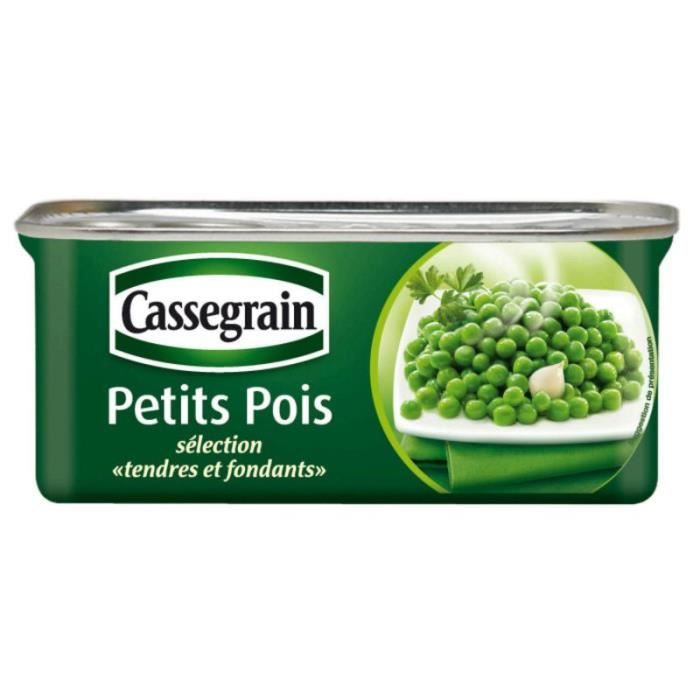 CASSEGRAIN Petits pois - 200 g