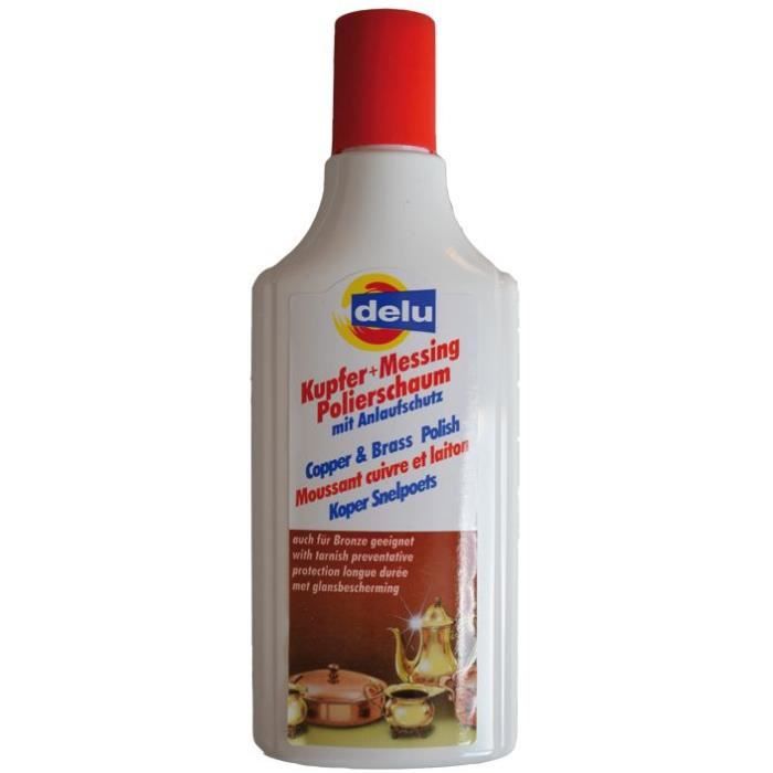 Nettoyant moussant cuivre, laiton - 150mL