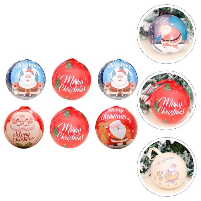 6 pcs Candy Boîtes Coêtres au chocolat de rangement Décors de bureau (style mixte) bonbons cremeux confiserie chocolat
