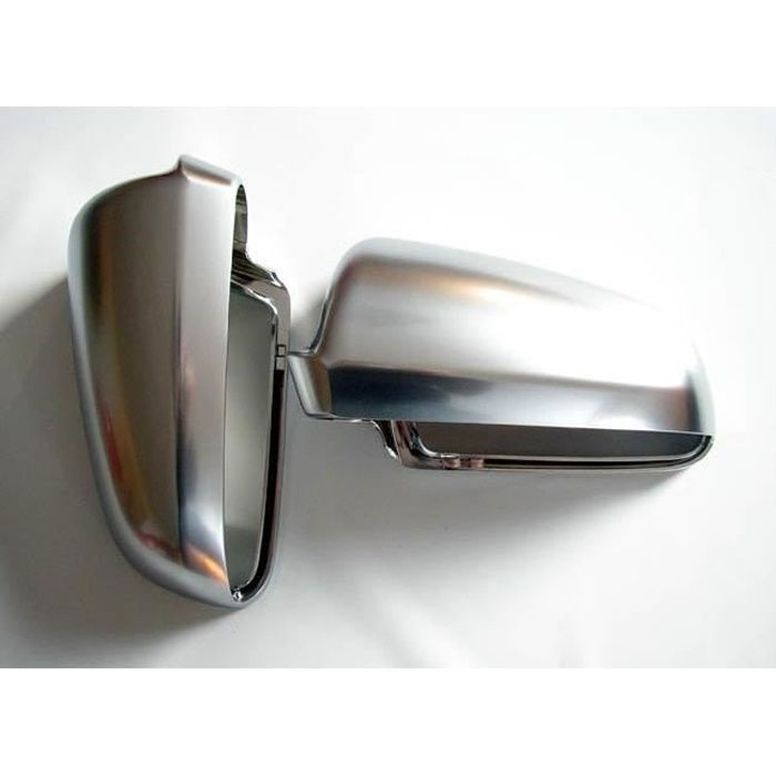 Pour Audi A6 S6 C6 4F Coques Couvre Rétroviseurs Rétro Look Alu Mat 2004-2008