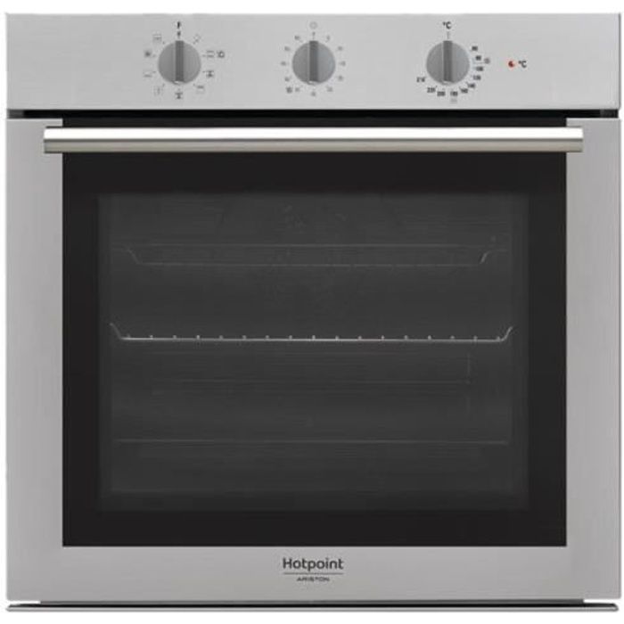 Hotpoint Ariston Class4 FA4 834 H IX HA Four intégrable niche largeur : 56 cm profondeur : 55.5 cm hauteur : 60 cm avec système…
