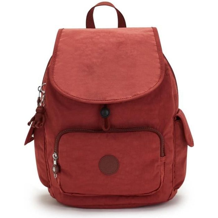 kipling Basic Eyes Wide Open City Pack S Backpack S Dusty Carmine [150445] - sac à dos sac a dos
