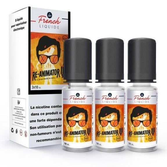 E-LIQUIDE LE FRENCH LIQUIDE RE-ANIMATOR3, 3 X 10 ml - taux de nicotine:6