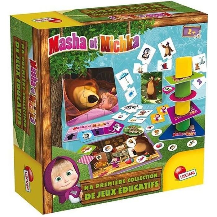 MASHA ET MICHKA Collection Jeux Educatif