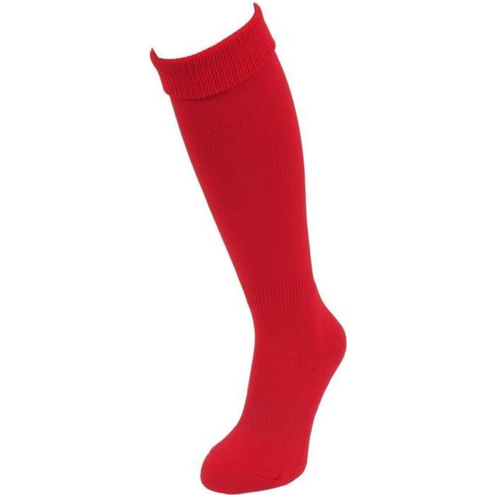 Chaussettes de football Te113 rouge chaussette - Tremblay